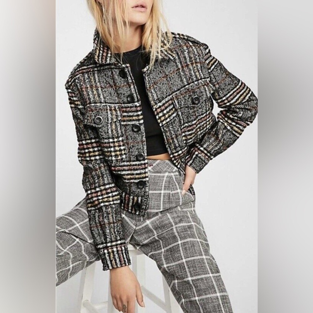 Free People Eisenhower Slouchy Jacket